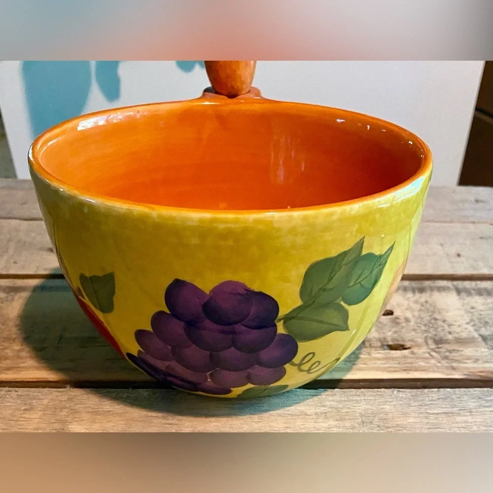 🔥Bella Casa by Ganz Dip Bowl w/Spreader🔥 NWT